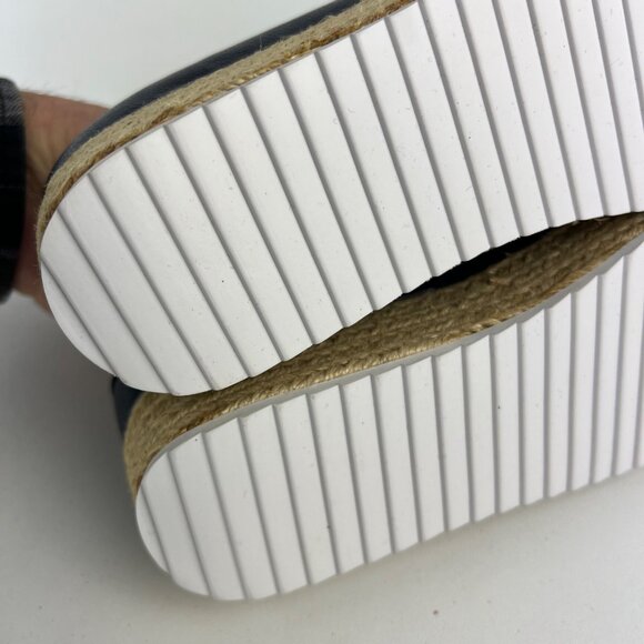 Halogen Atlantic Pacific Womens Theodora Blue Platform Sneaker Espadrille size 6 - Picture 15 of 16